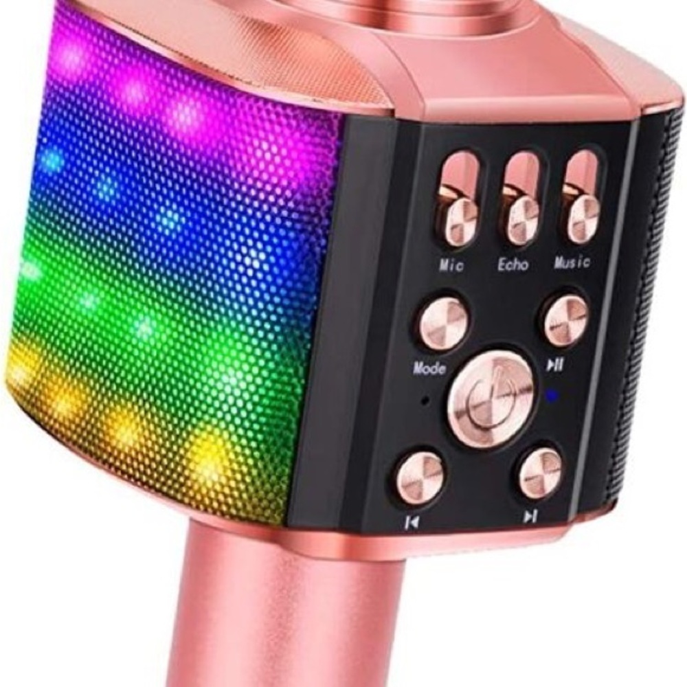 Bonaok Bluetooth Handheld Karaoke Microphone Bluetooth T29 - Picture 2 of 7